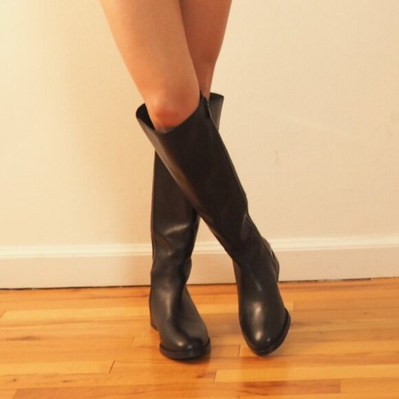 Tahari Black  Ankle Boots – Side Zip – Size 38 - Picture 15 of 16